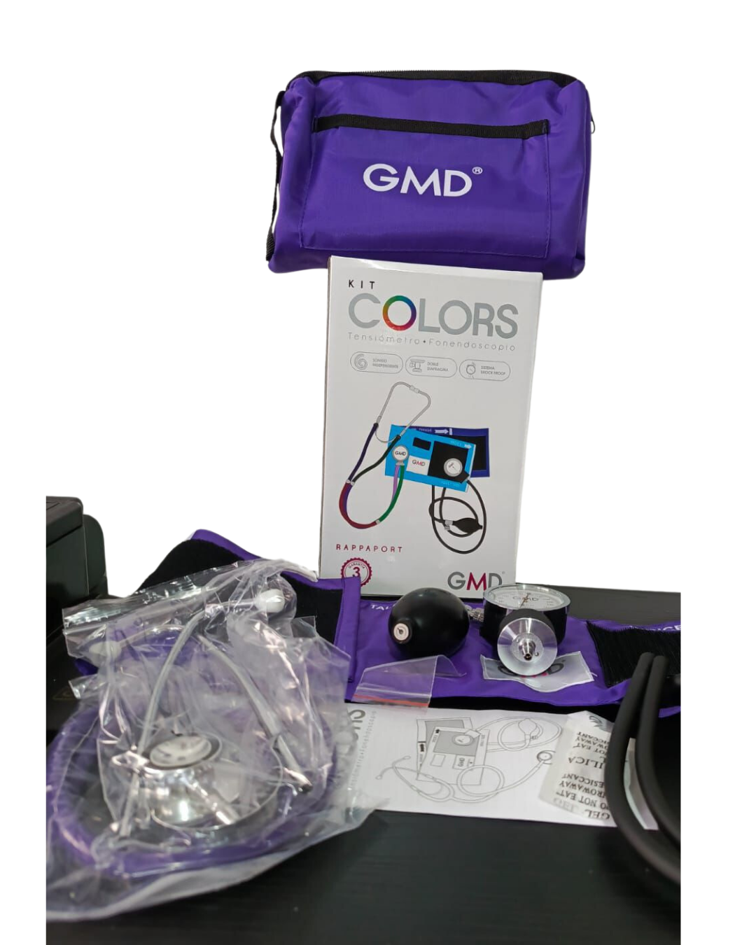 Kit de Tensiómetro y Fonendoscopio Rappaport GMD Colors