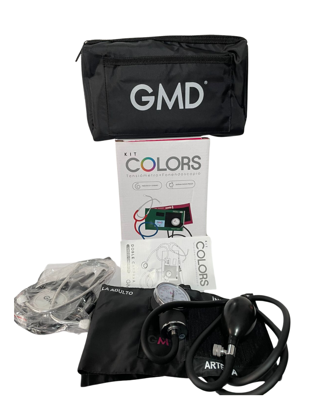 Kit de Tensiómetro y Fonendoscopio Rappaport GMD Colors