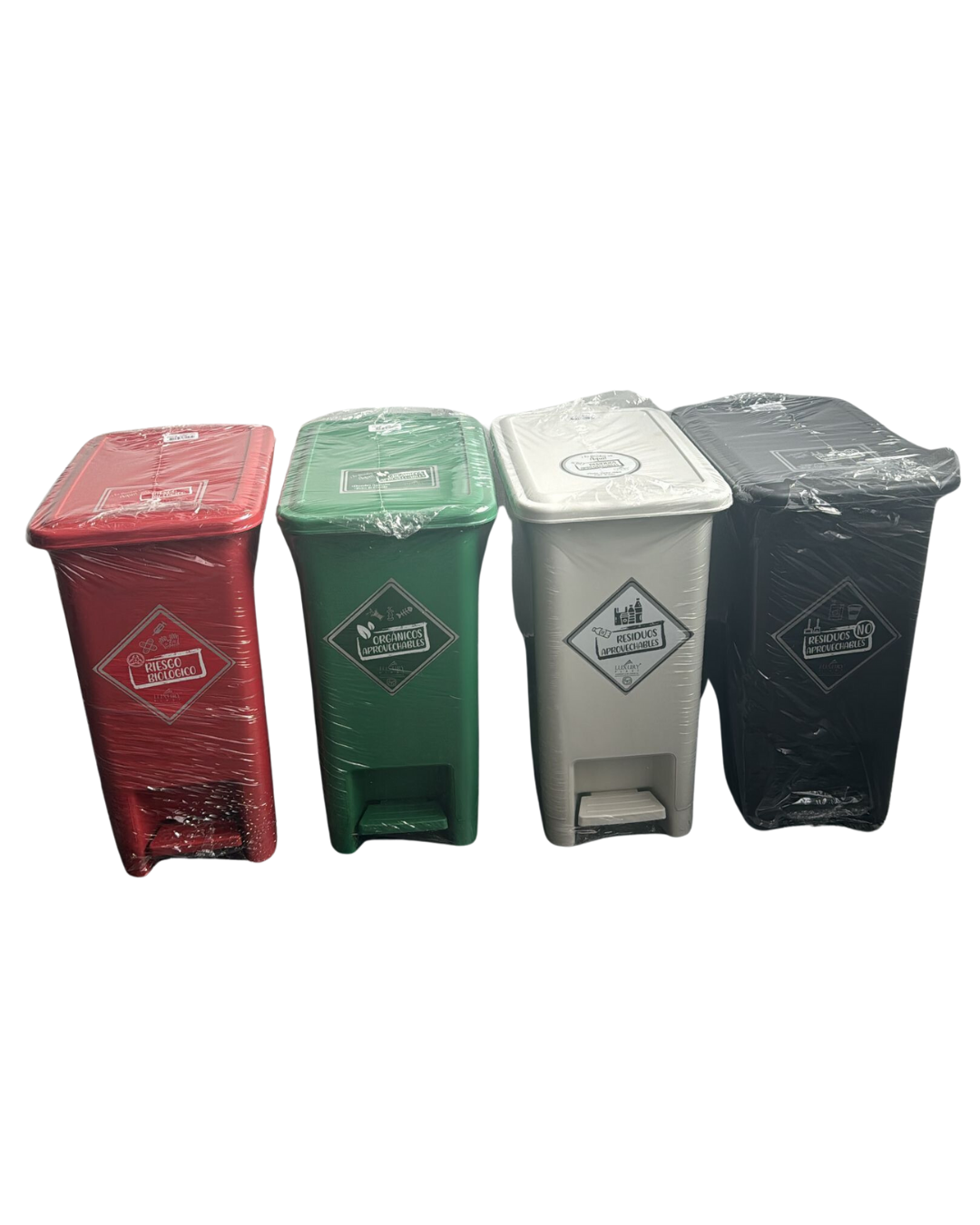 Caneca Luxury de pedal - Cuadrada