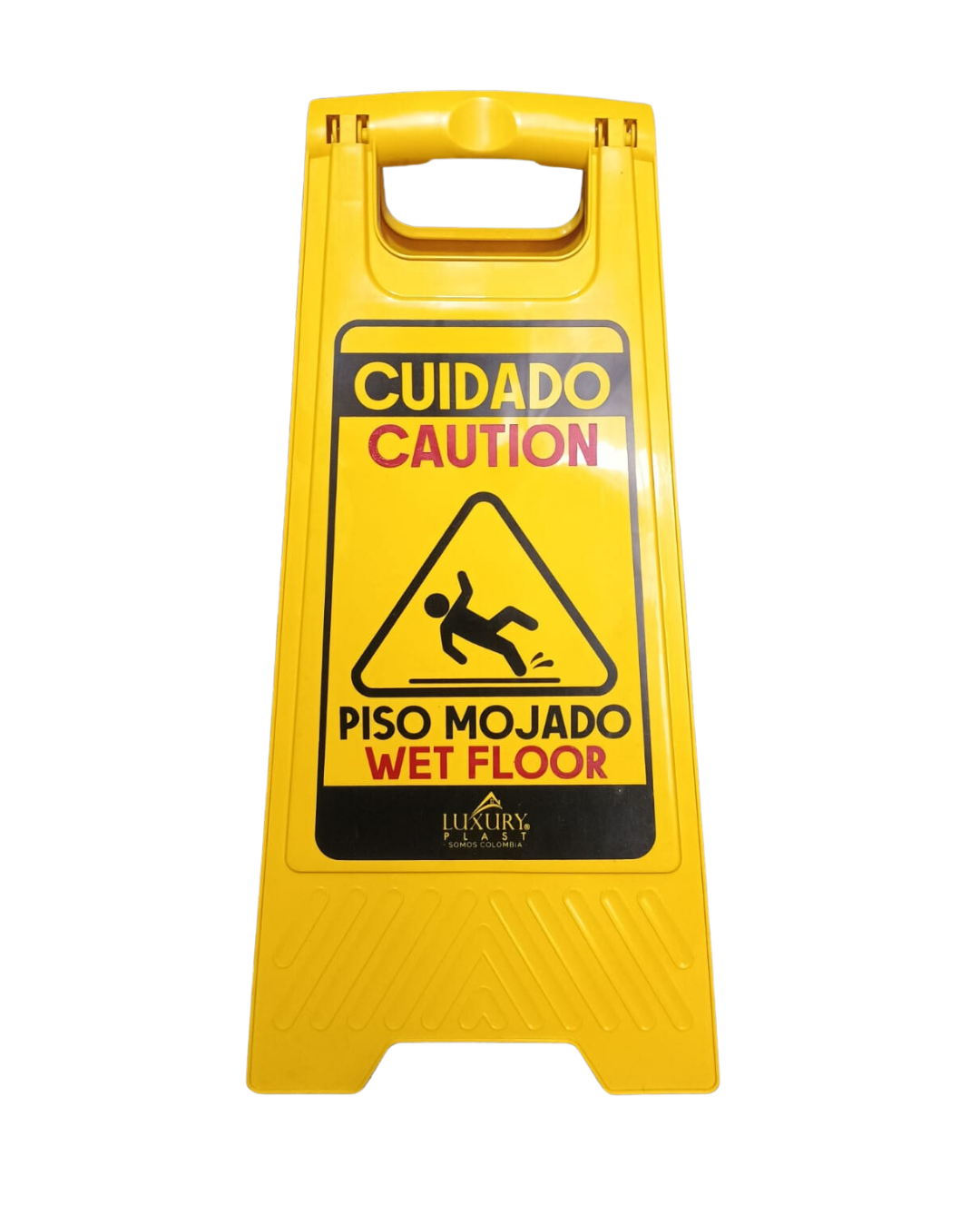 Señal de piso mojado