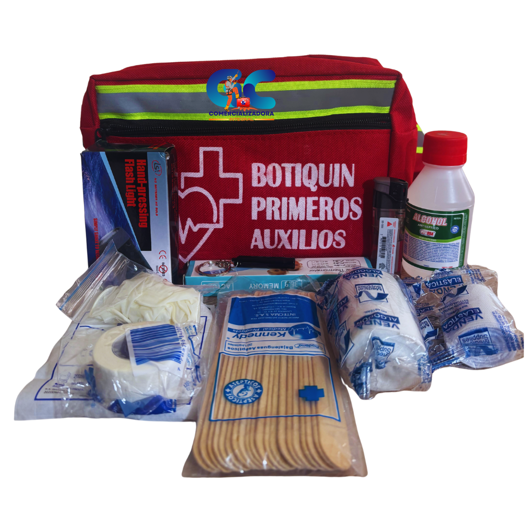 BOTIQUIN PORTATIL DOTADO TIPO CANGURO