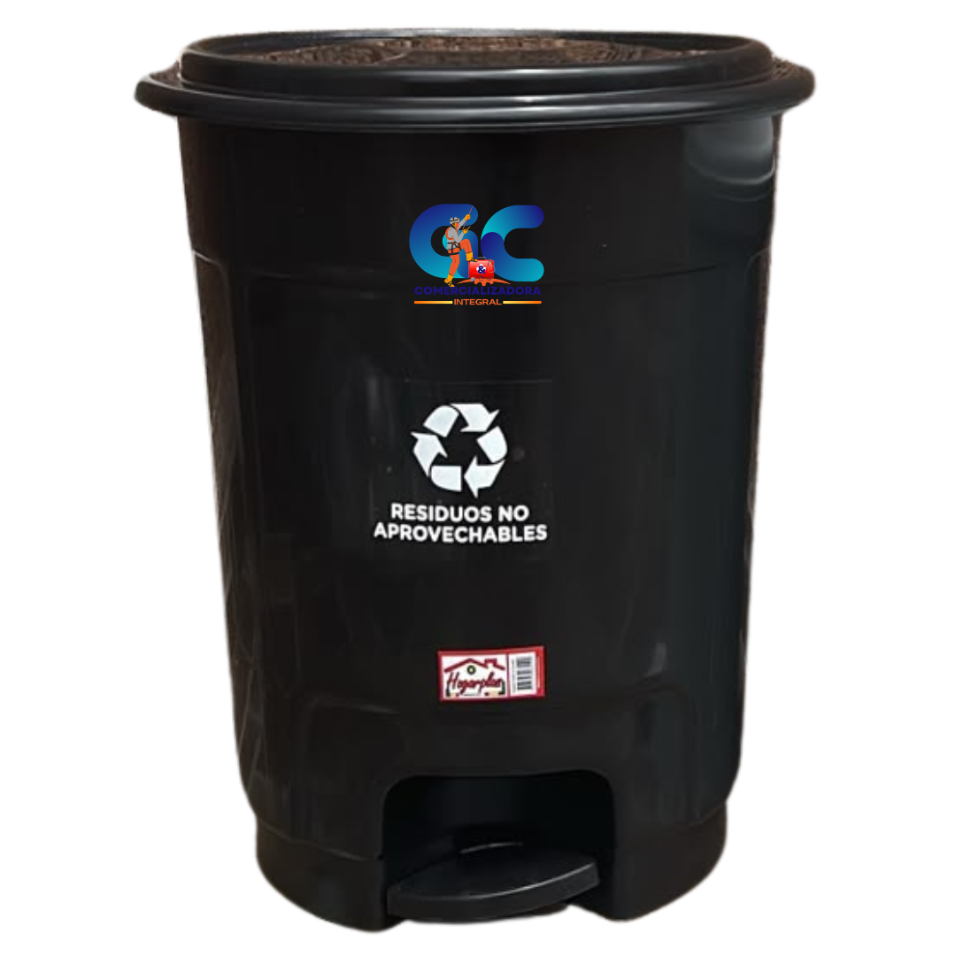 CANECA DE BASURA TAPA PEDAL REDONDA COLORES AUTORIZADOS NUEVO CODIGO